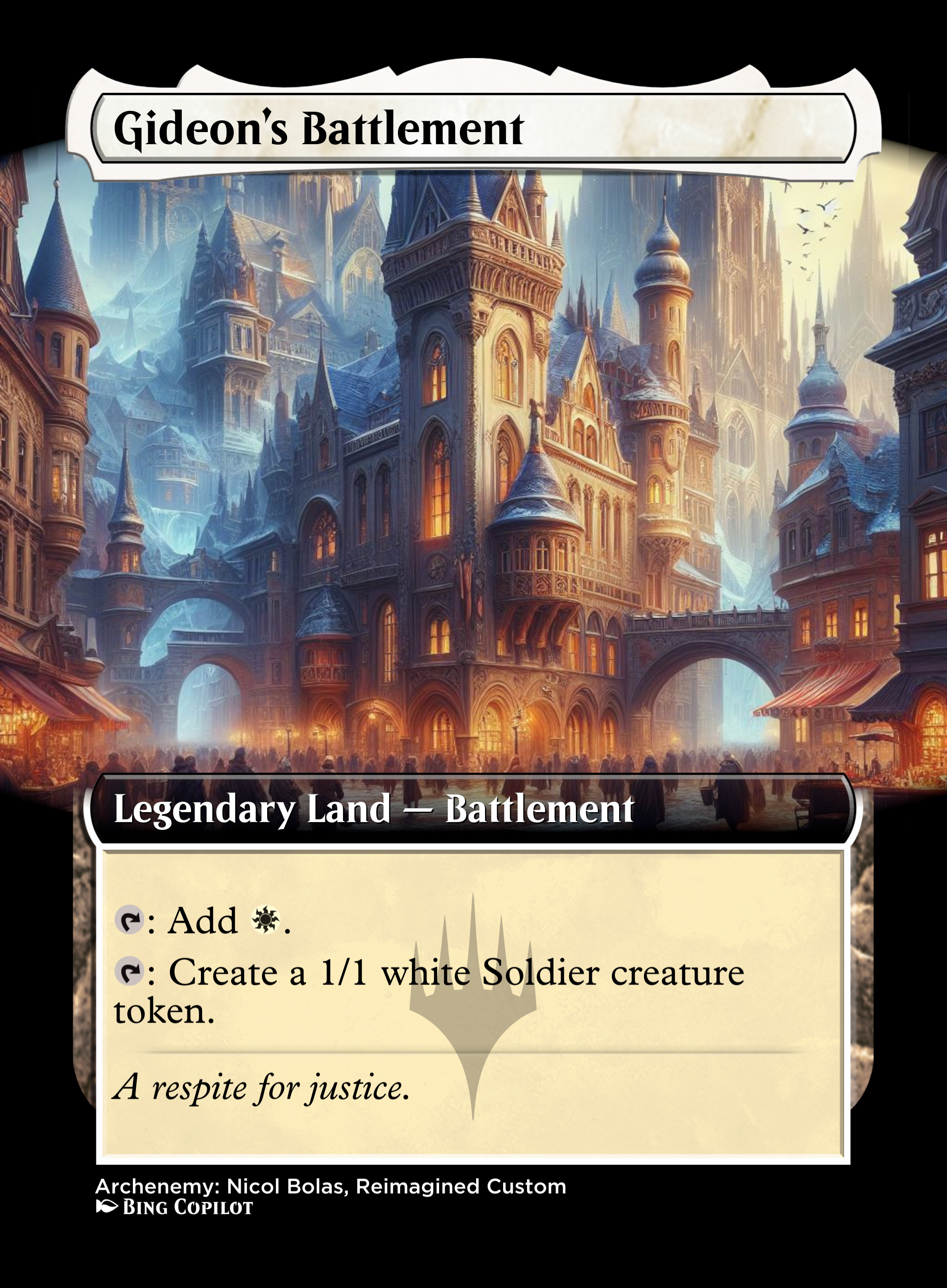 /joshuaboniface/MTG-Variants/raw/commit/a93e45b4df74ad5b330312e8bcb62ac6f10edb78/images/anbr/card-renders/GideonsBattlement.png